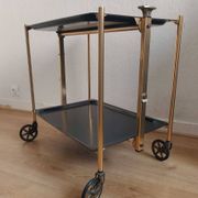 Vintage folding dessert table made in France.