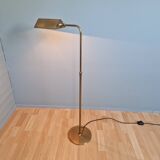 Lampadaire en laiton, Florian Schulz, Reiminterline, 1970