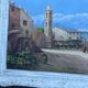 Ancient painting – Animated Mediterranean view – Port and sailing boats