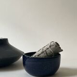 midcentury enamelled and signed ceramic bowl/tray