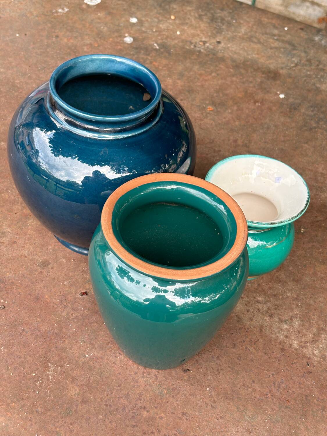 Blue vase
