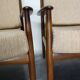 Pair of Scandinavian teak armchairs from the 60s