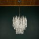 Murano glass chandelier attributed to J. Kalmar, Austria, 1960s.