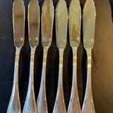 6 Christofle fish cutlery