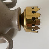 Amphora sconces in stoneware