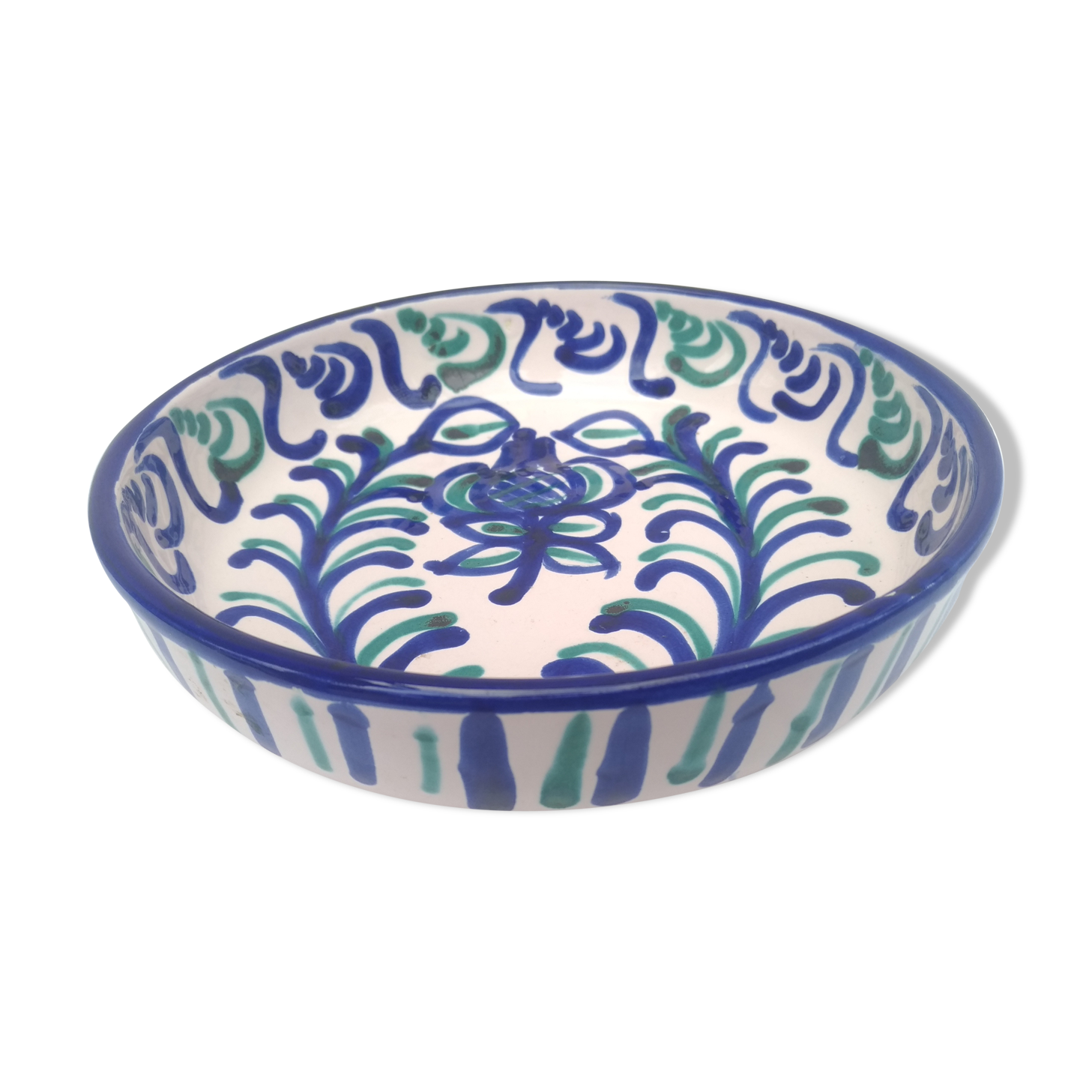 Eastern faience dish
