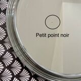 Art Deco round mirror tray diam 34cm