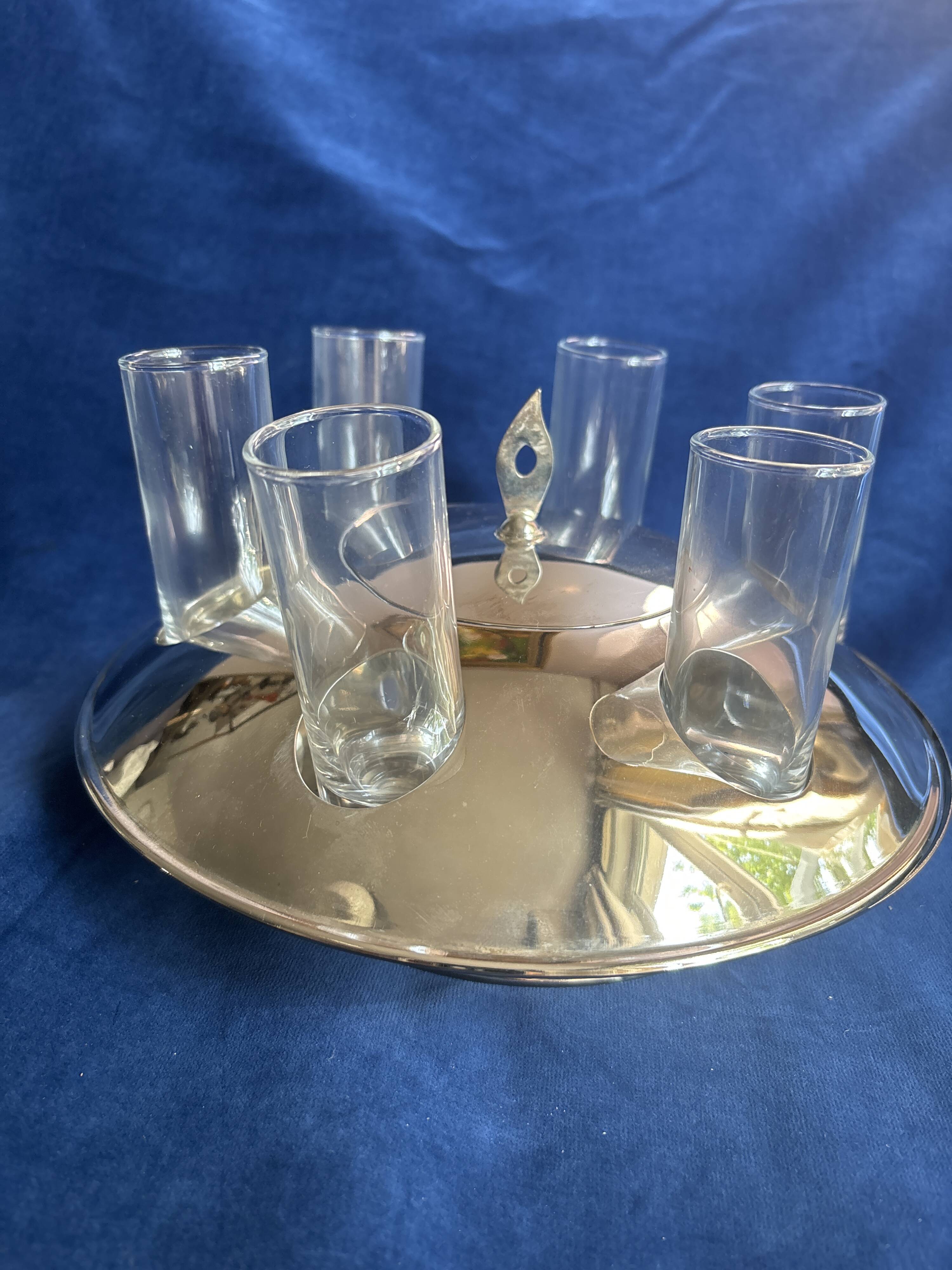 Vodka and caviar set