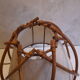 Rattan bedside lamp