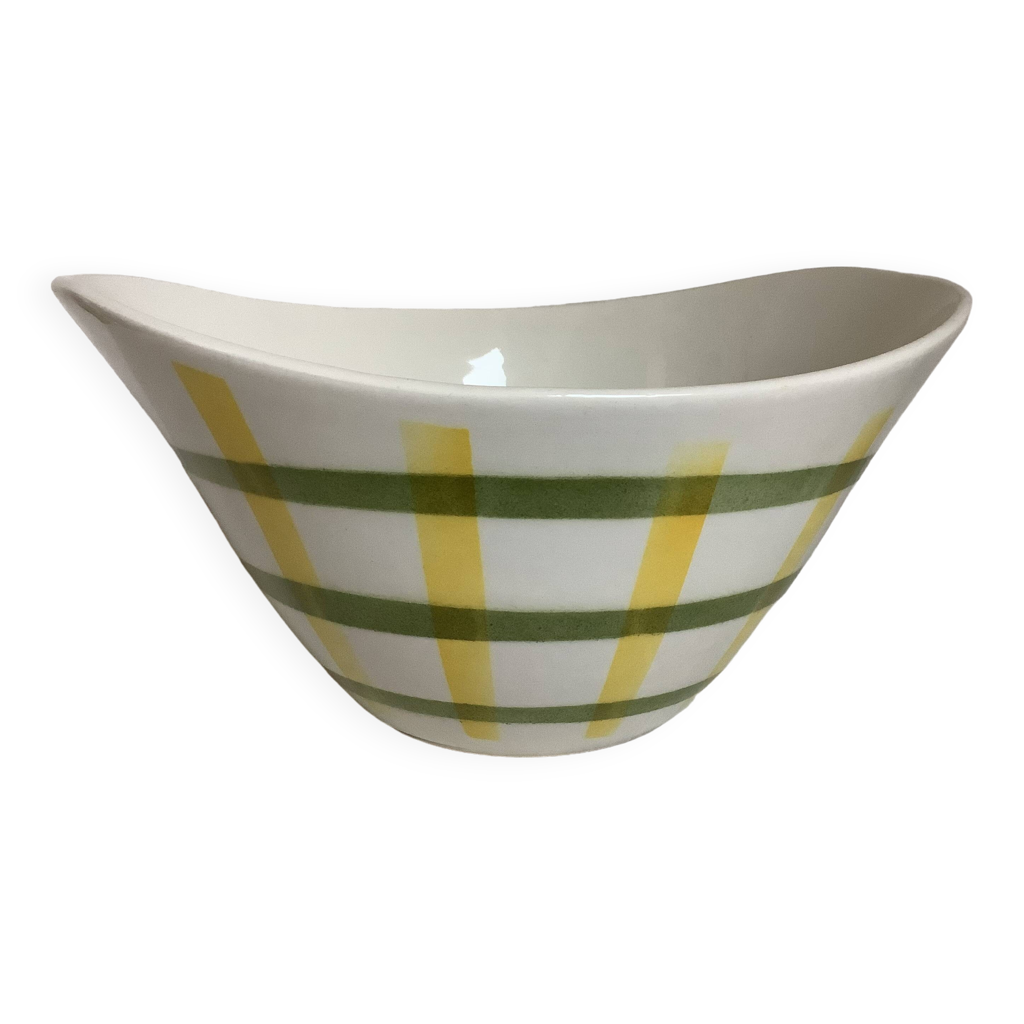 Saladier motif torchon moulin des loups