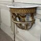 Console en bois sculpté de style Louis XVI vers 1900