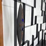 1960's art wall unit or room divider with sculpture by Jelínek