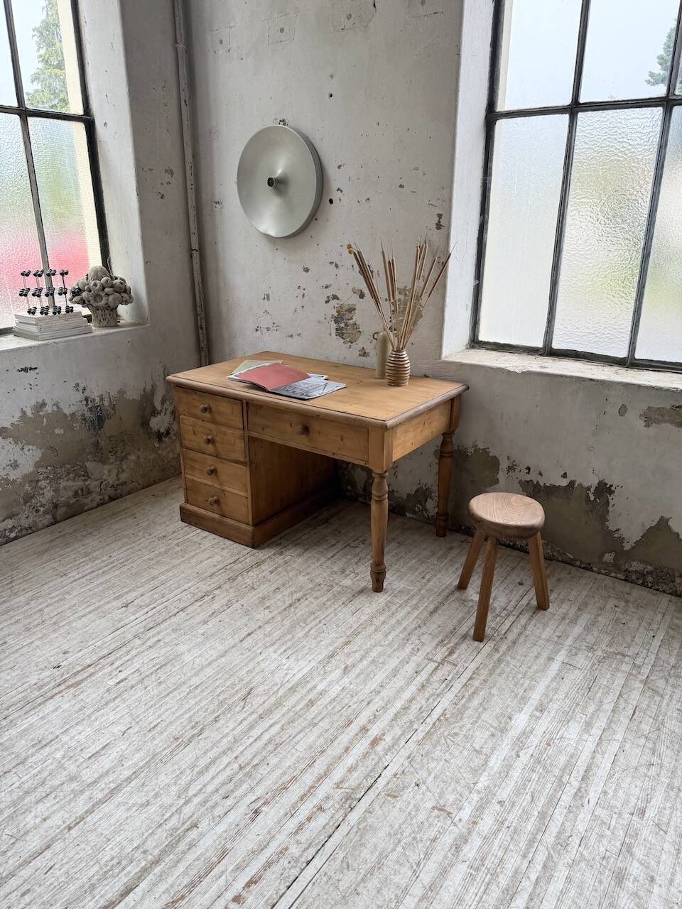 1960 pine desk