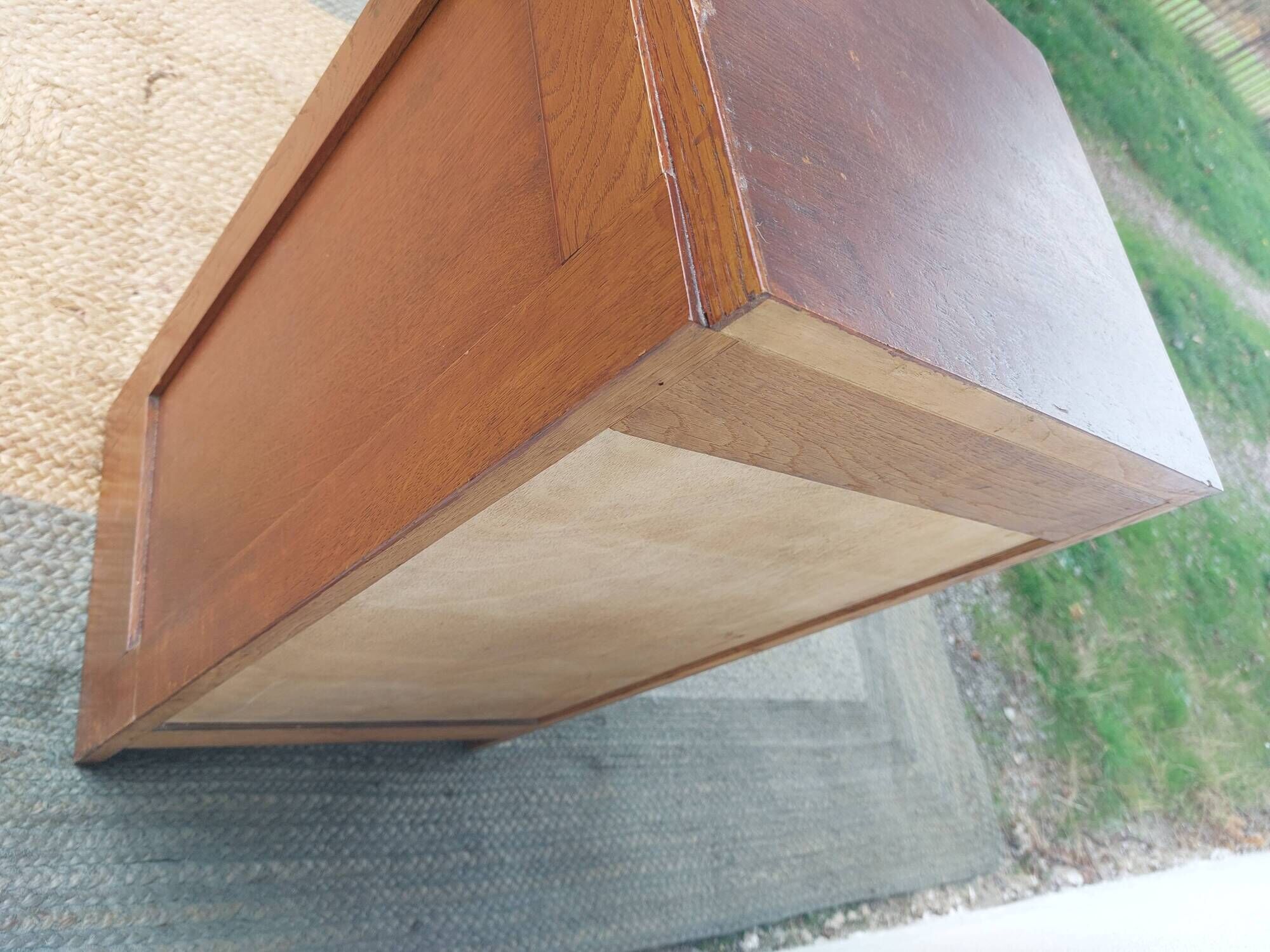 Small piece of furniture, roll-top filing cabinet