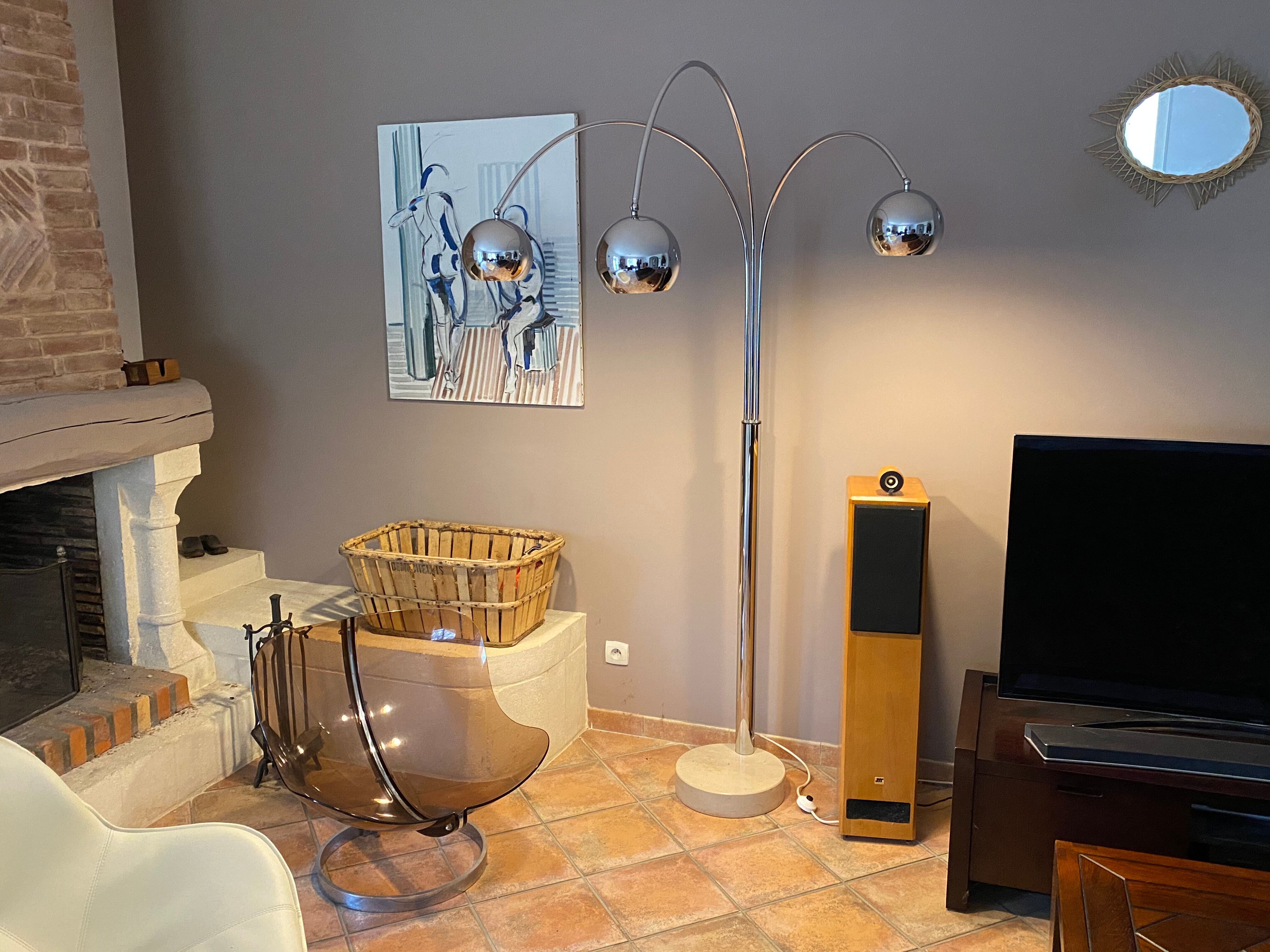 Goffredo Reggiani lamppost "Muguet" model 1970.