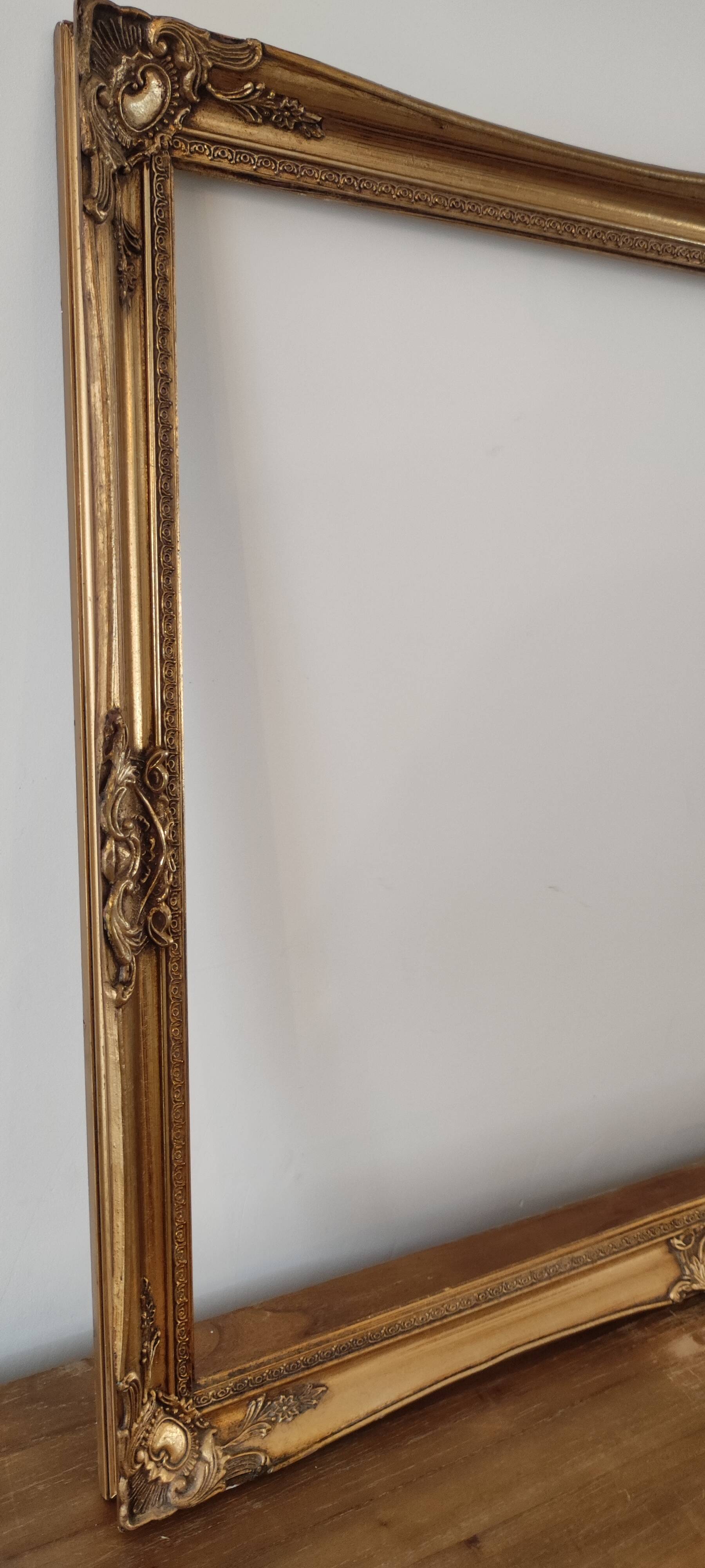Gilded wooden frame