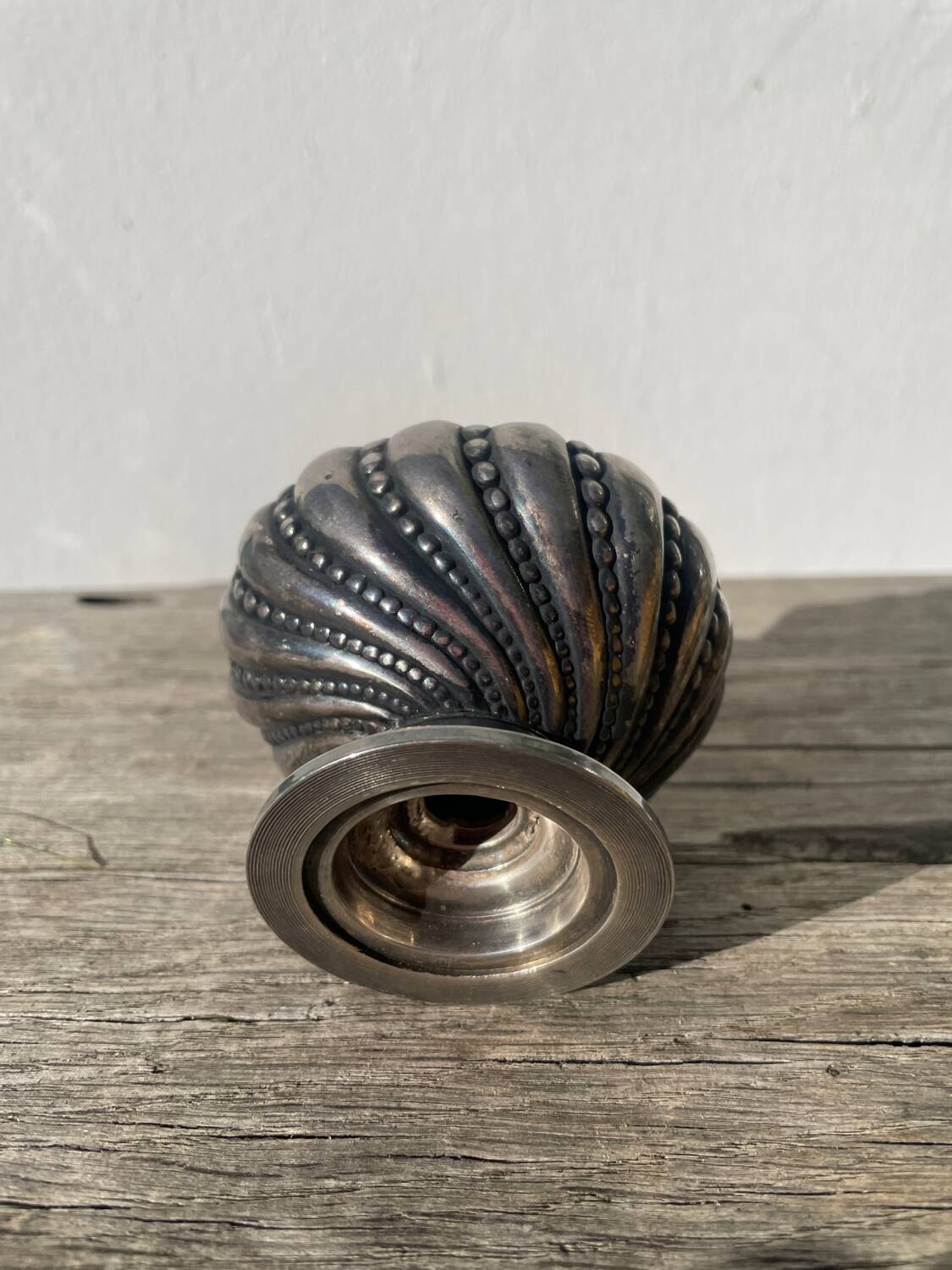 Ronson silver-plated metal lighter