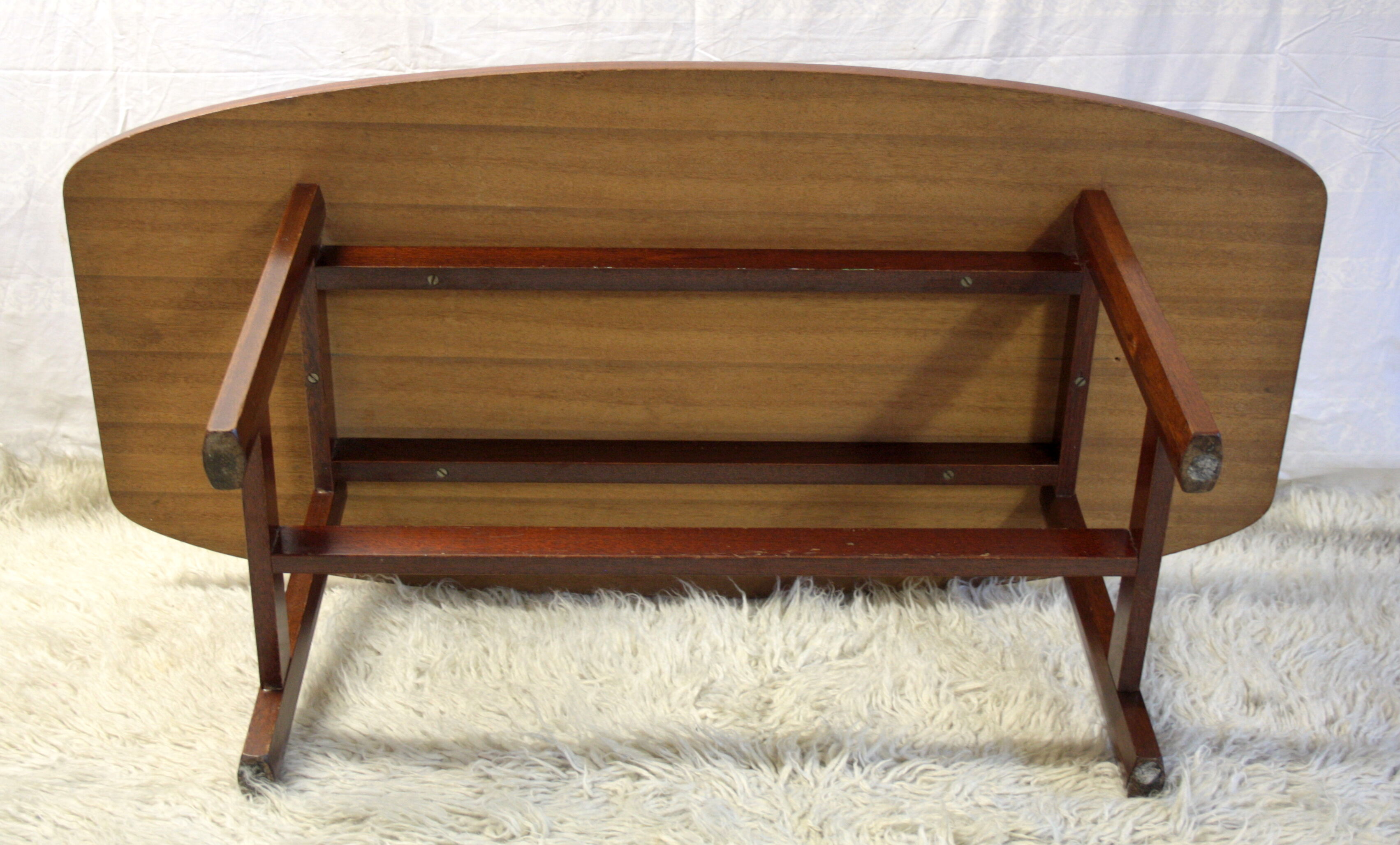 Scandinavian coffee table in teak circa 70