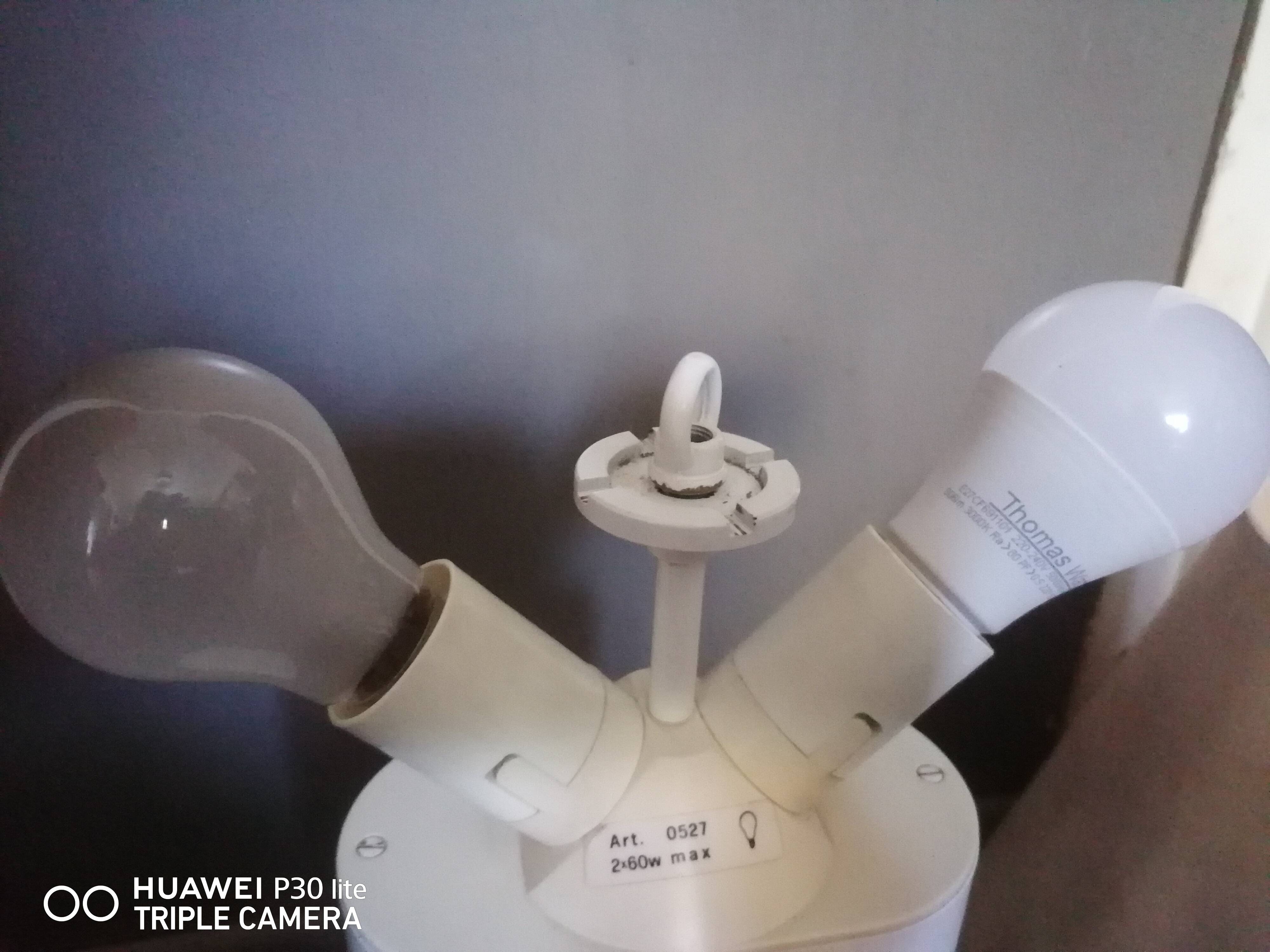 Post modernist table lamp by designer harvey guzzini 1970/80