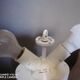 Post modernist table lamp by designer harvey guzzini 1970/80