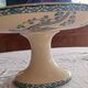 Antique ironstone fruit bowl from Sarreguemines. The Royat model.