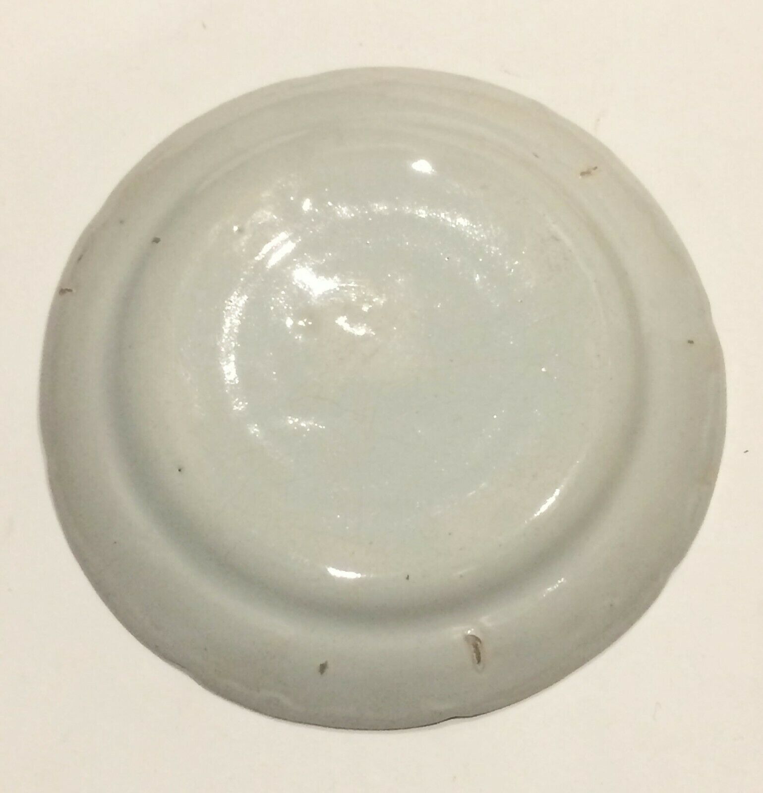 Eastern earthenware plate the Islettes flower bouquet decoration