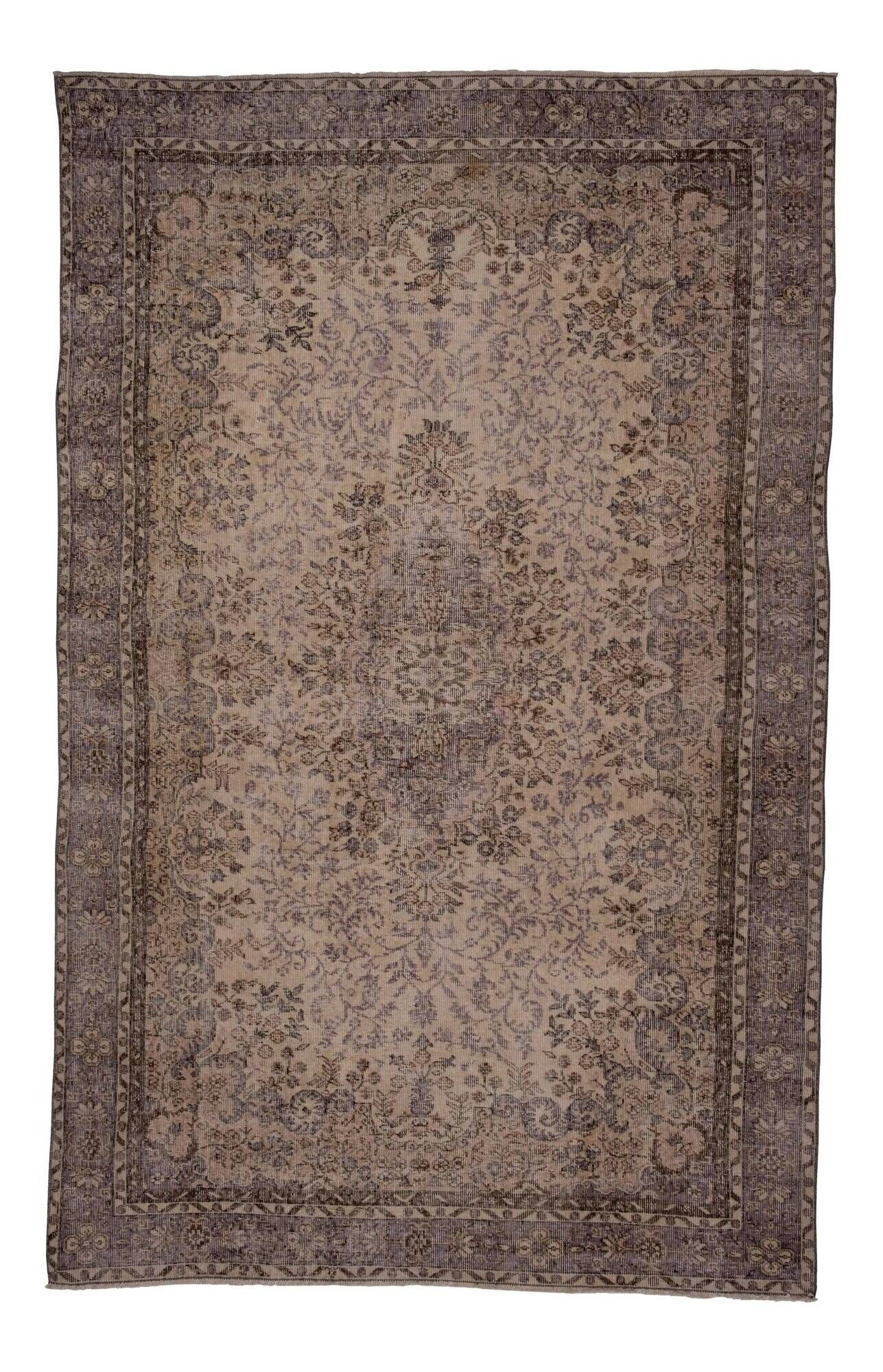 Tapis turc vintage fait main