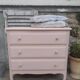 Pink dresser