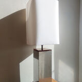 Lamp polished mirror and plexiglas - 70s