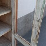 Glazed wooden cabinet