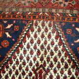 Tapis Hamadan Vintage du Moyen-Orient, Années 1970, Authentique et Patiné