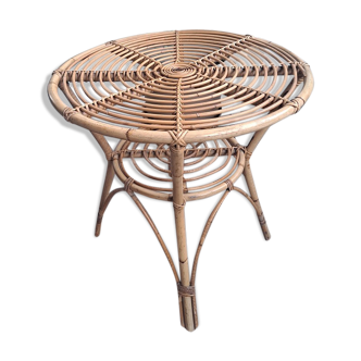 Mid century italian bamboo design table