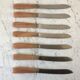 Set of 7 horn knives 50s