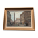 Oil on canvas representing the Place de la Concorde in Paris