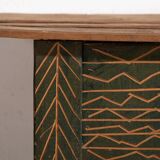 Antique green primitive style chest of drawers (circa 1920) #71
