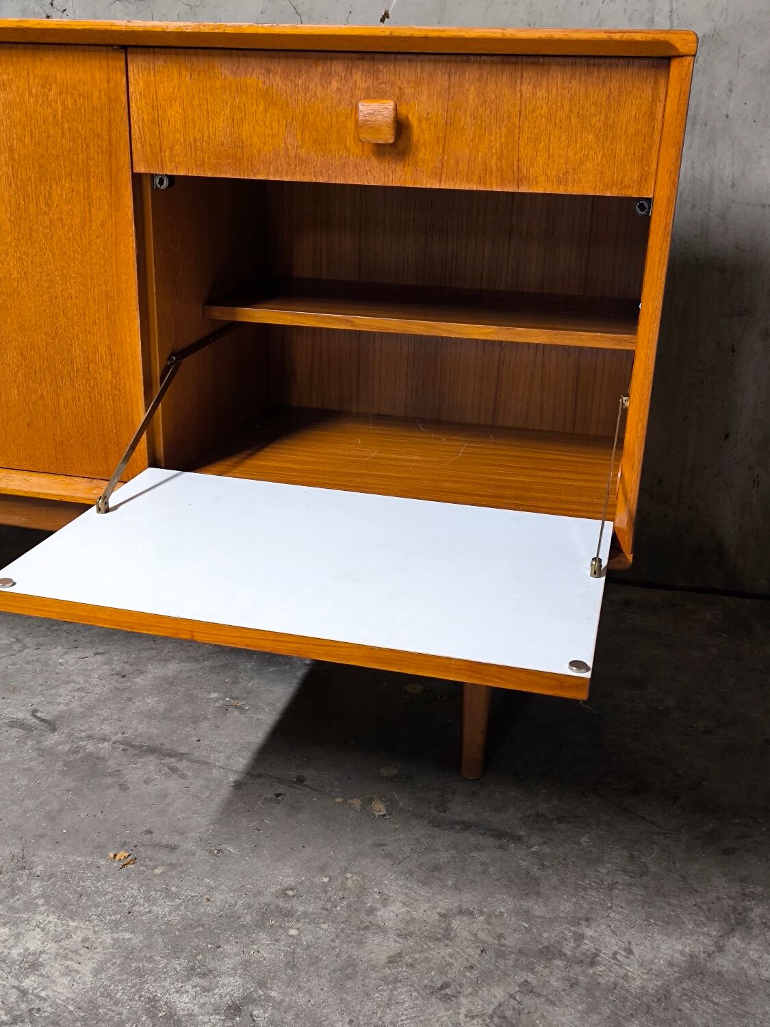 Vintage Scandinavian teak sideboard