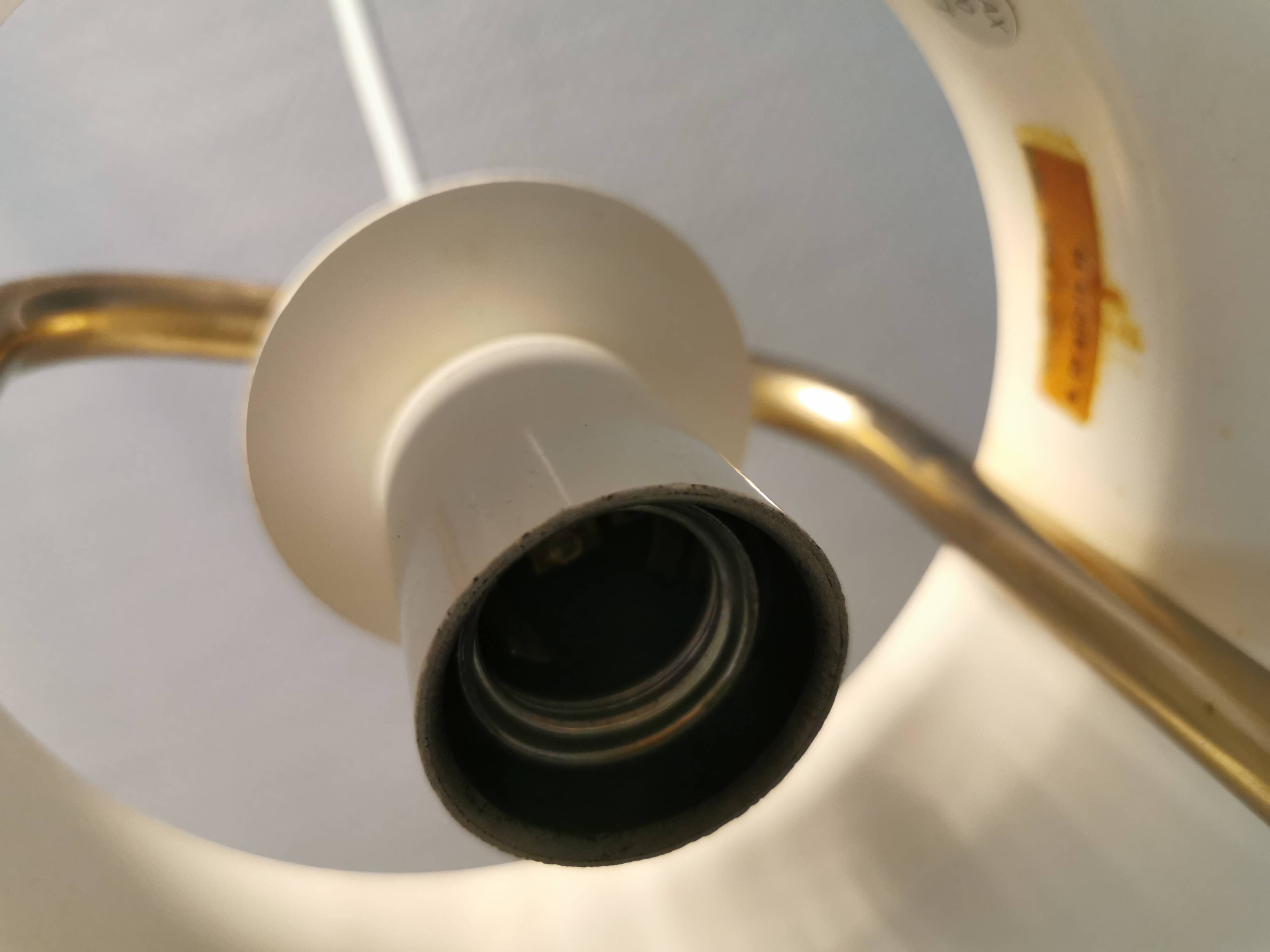 Danish hanging lamp designed by Jo Hammerborg for Fog & Mørup 1977, model Tarok.