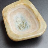 Vide-poche ou petit cendrier en onyx, 1970s