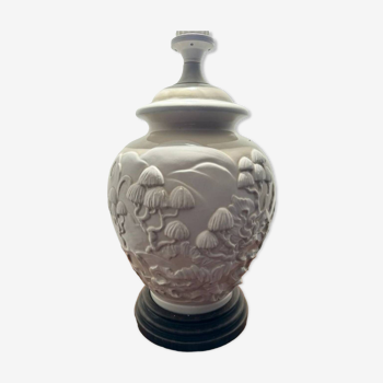 Pied de lampe chinois