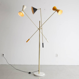 3-arm swing Italian lamppost