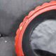 old Chinese wooden candy box red lacquer in good condition