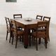 Dutch modernist Art Deco dining suite in oak, Netherlands, c. 1930