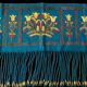Very beautiful vintage Polish multicoloured wall tapestry 192 cm