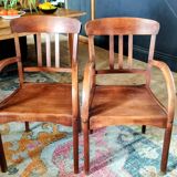 Pair of bistro chairs