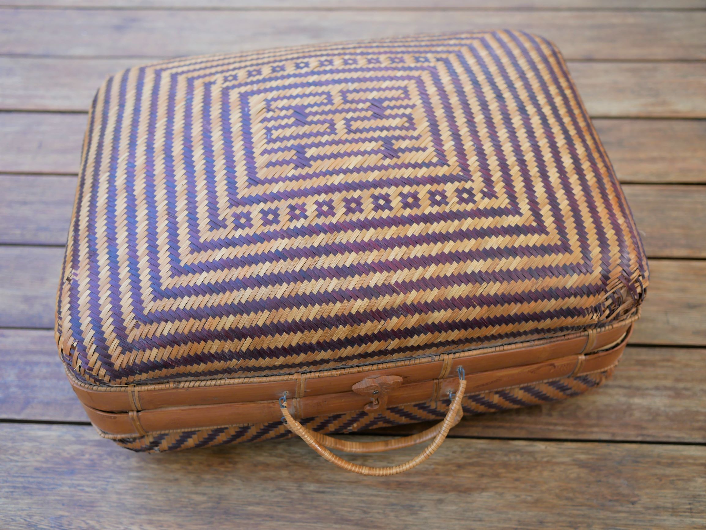 Vintage Wicker suitcase
