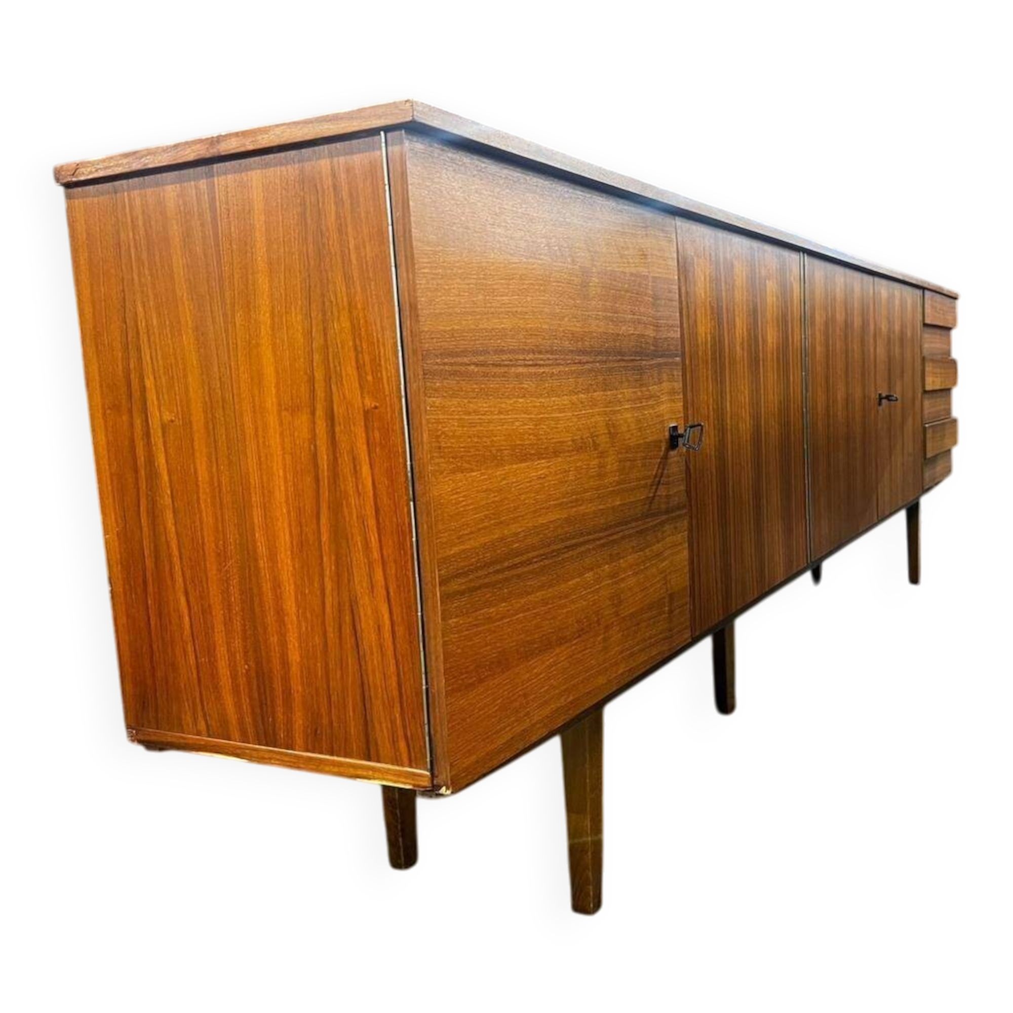 Vintage XL wooden buffet / buffet / long furniture