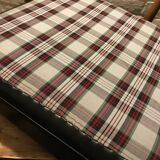 Vintage 60's armchair in black skai.