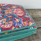 6 Simrane Indian floral fabric placemats