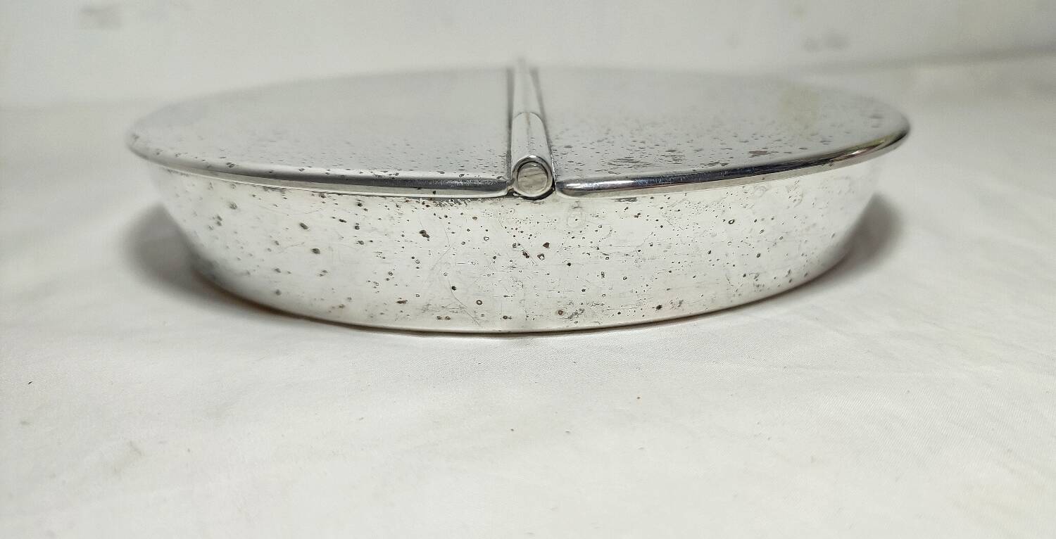 Cenicero metalico "Valenti". Espagne, années 1970.