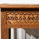 Table Orientale Pliante en Bois Exotique – Début XXe
